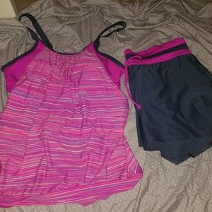 Cute Tankini bathing suit shorts